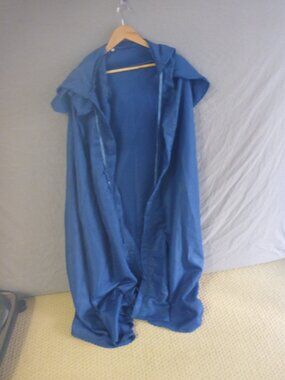 Unisex Hooded Cloak for Costumes and Cosplay Royal Blue